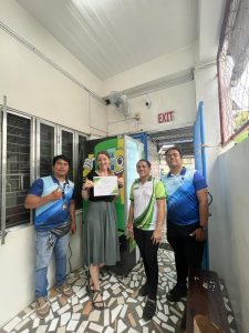 A huge thank you to Ma’am Lois and Sir Gregory